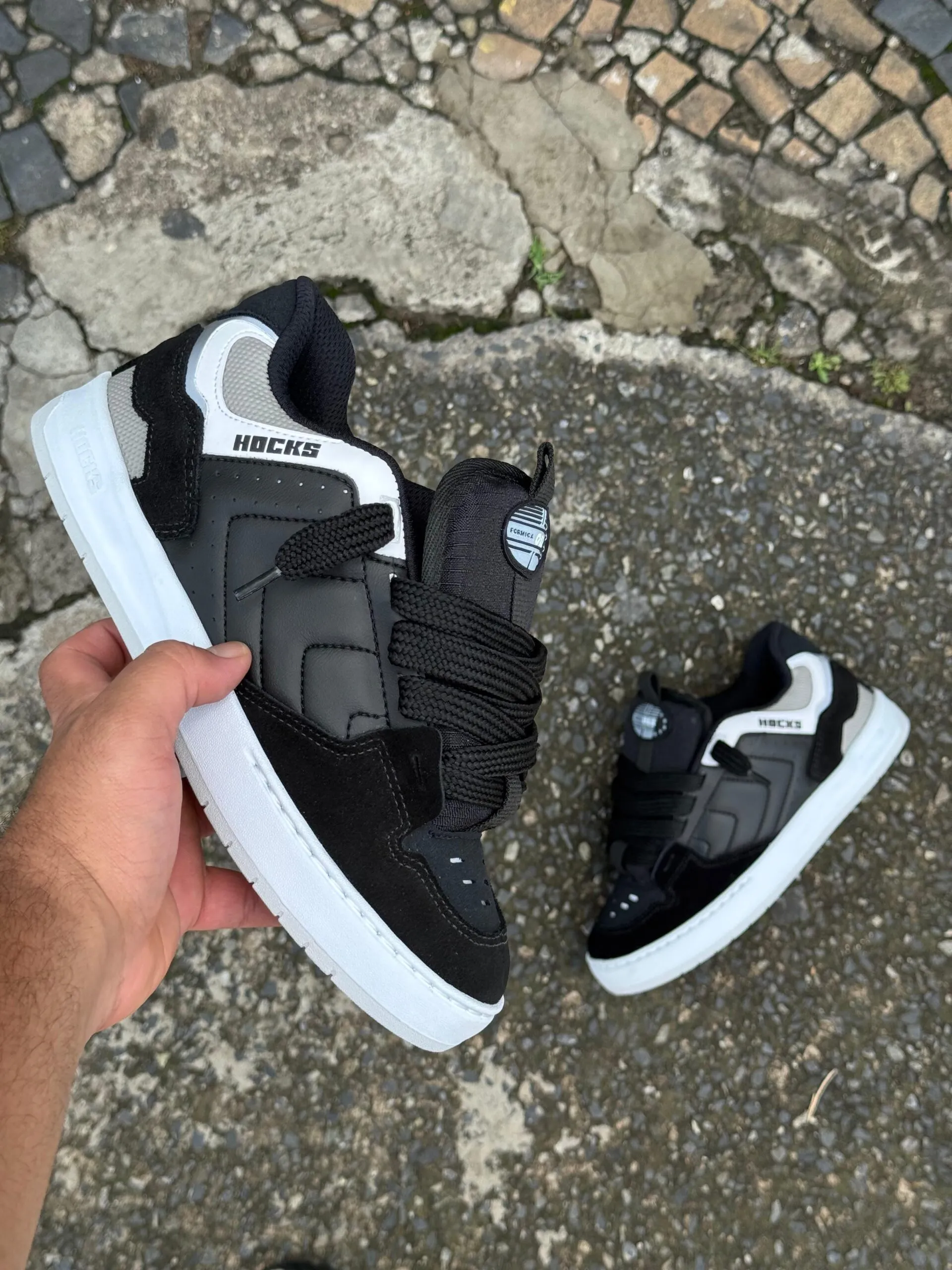 Tenis Hocks 4Miga 011 Preto - Imagem 6