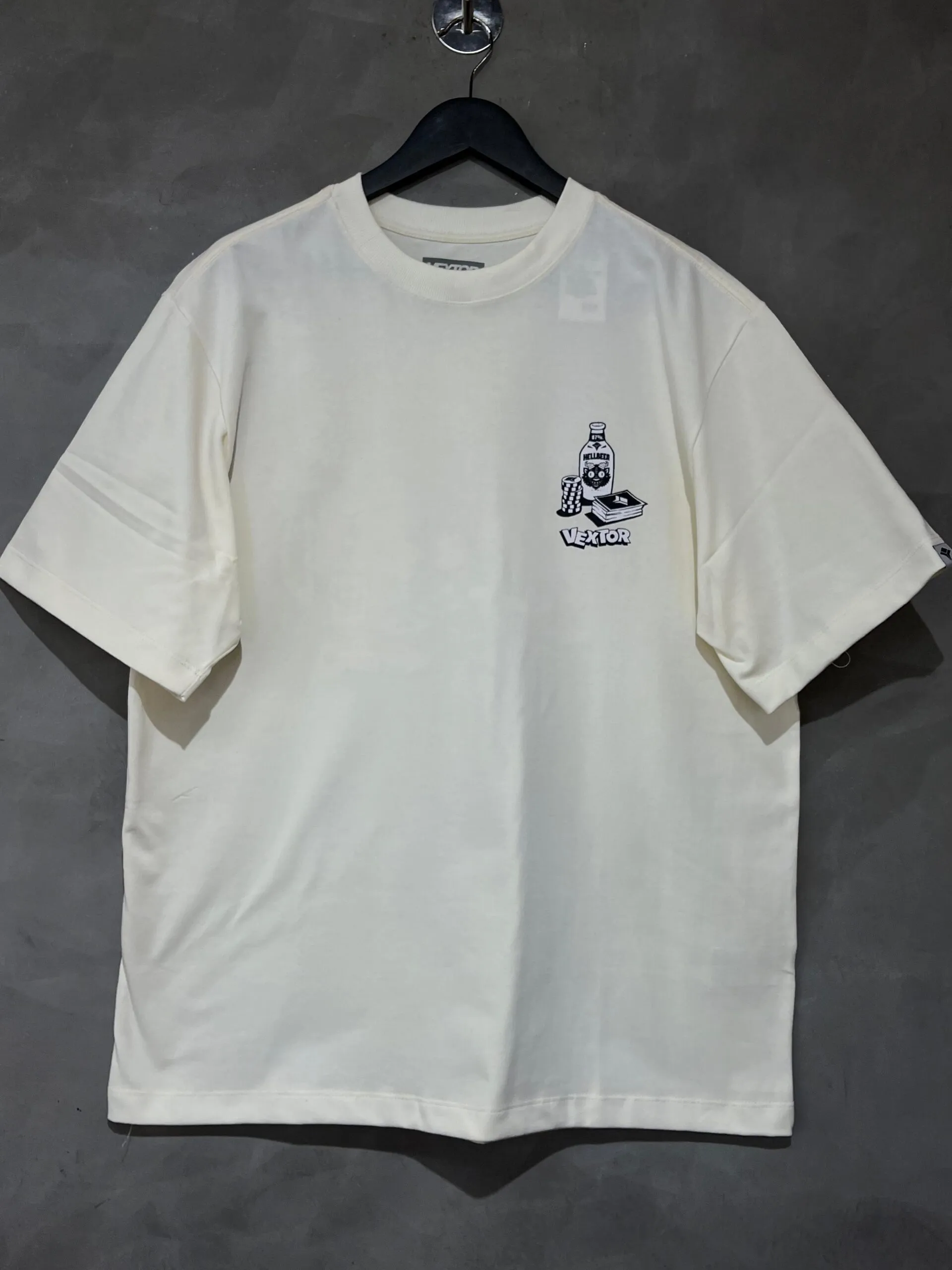 Camiseta Vextor Poker Face Off White - Imagem 2