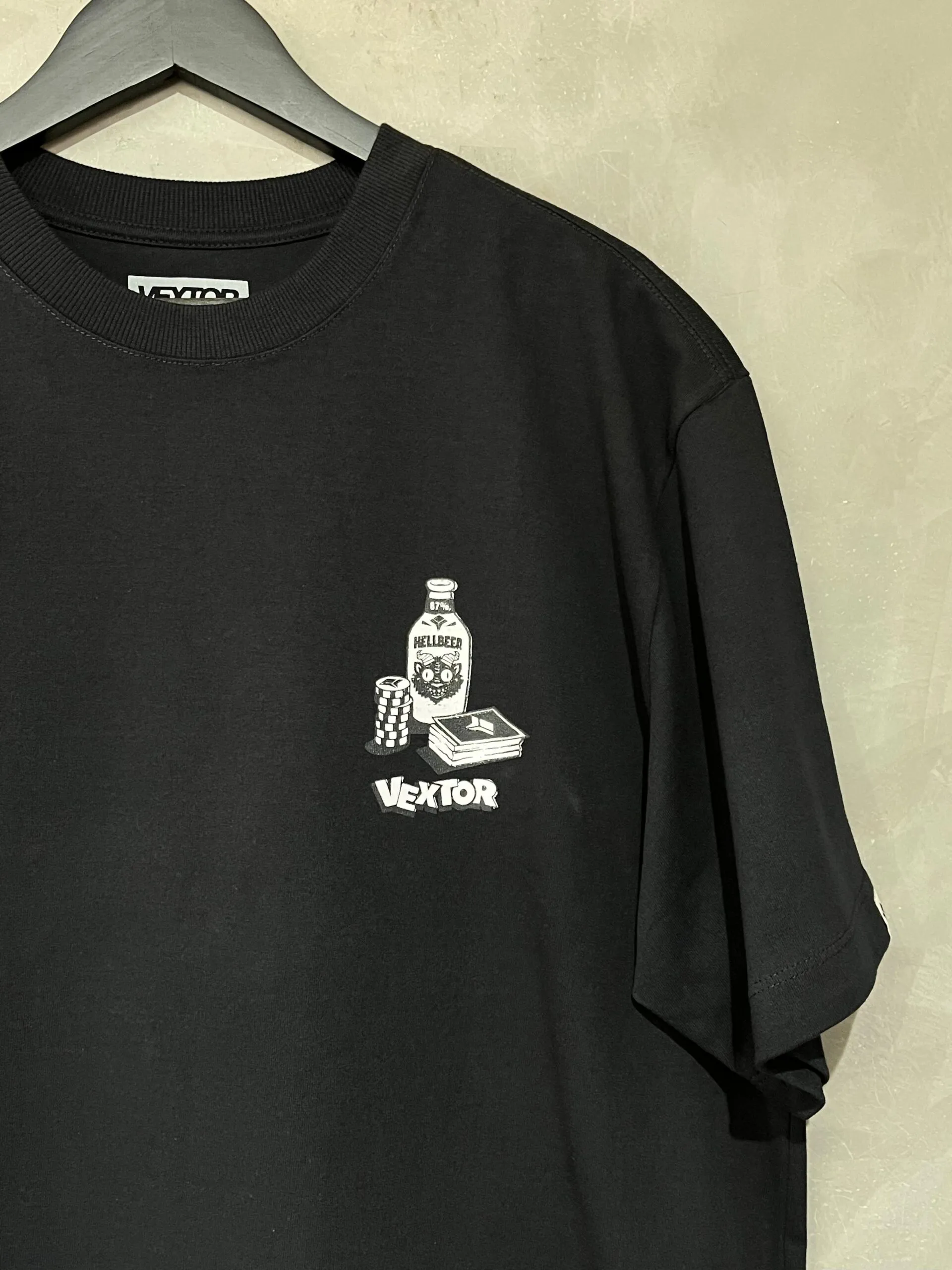 Camiseta Vextor Poker Face Preto - Imagem 5