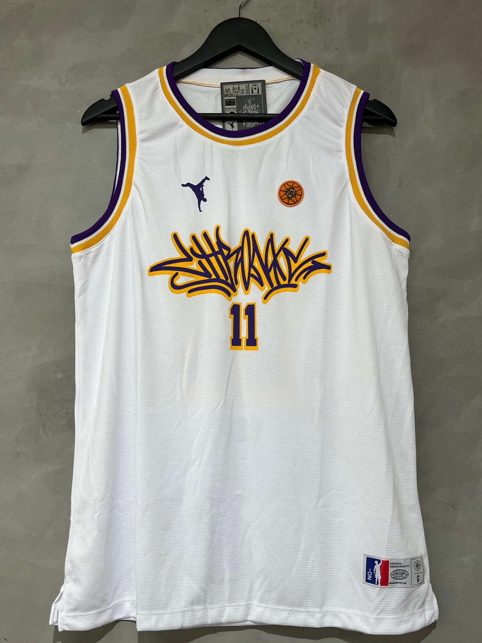 Regata Chronic Basquete "Lakers" Branca