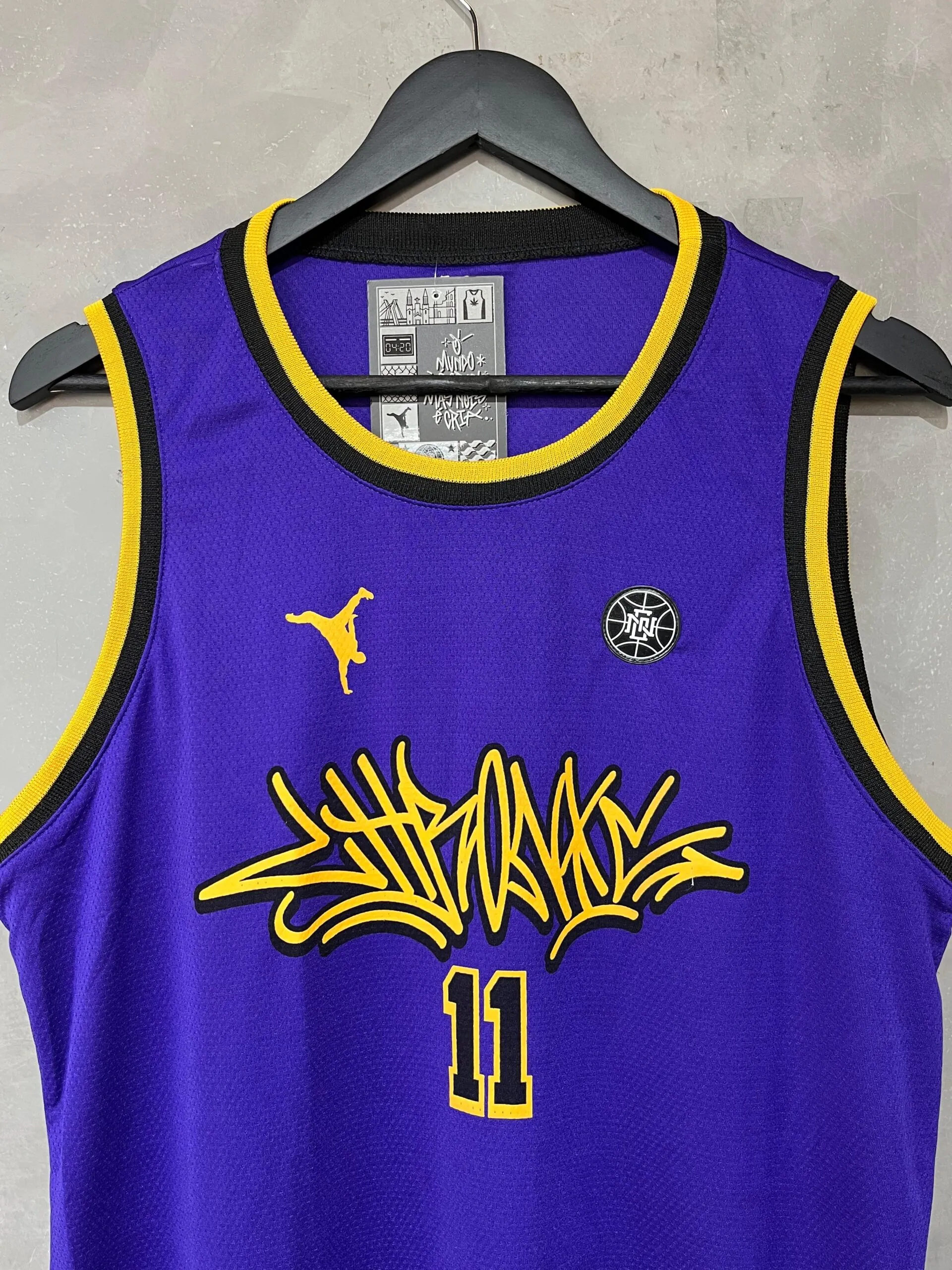 Regata Chronic Basquete "Lakers" Roxo - Imagem 4