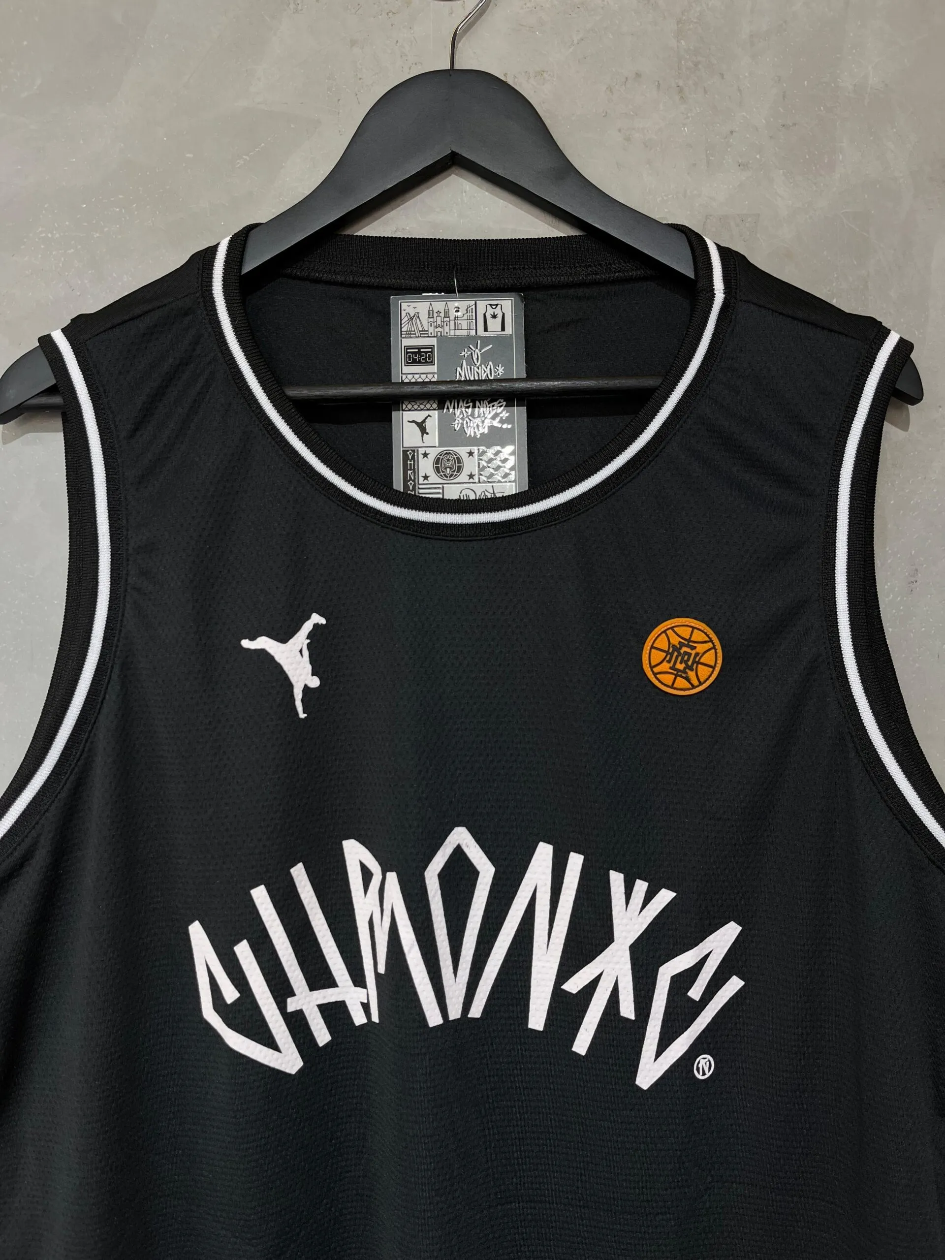 Regata Chronic Basquete "Livra-Me" Preto - Imagem 3