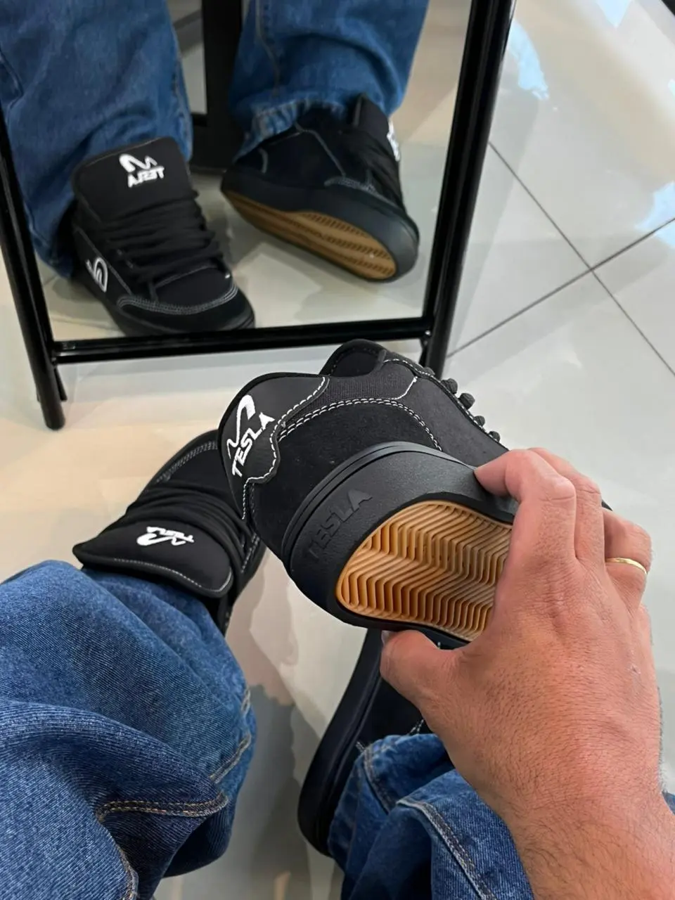 Tênis Tesla Flow Black - Imagem 2