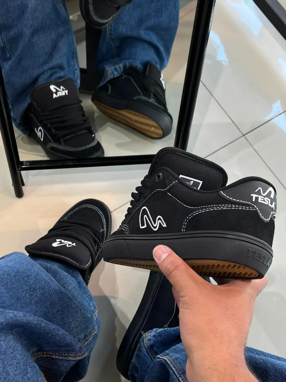 Tênis Tesla Flow Black - Imagem 4