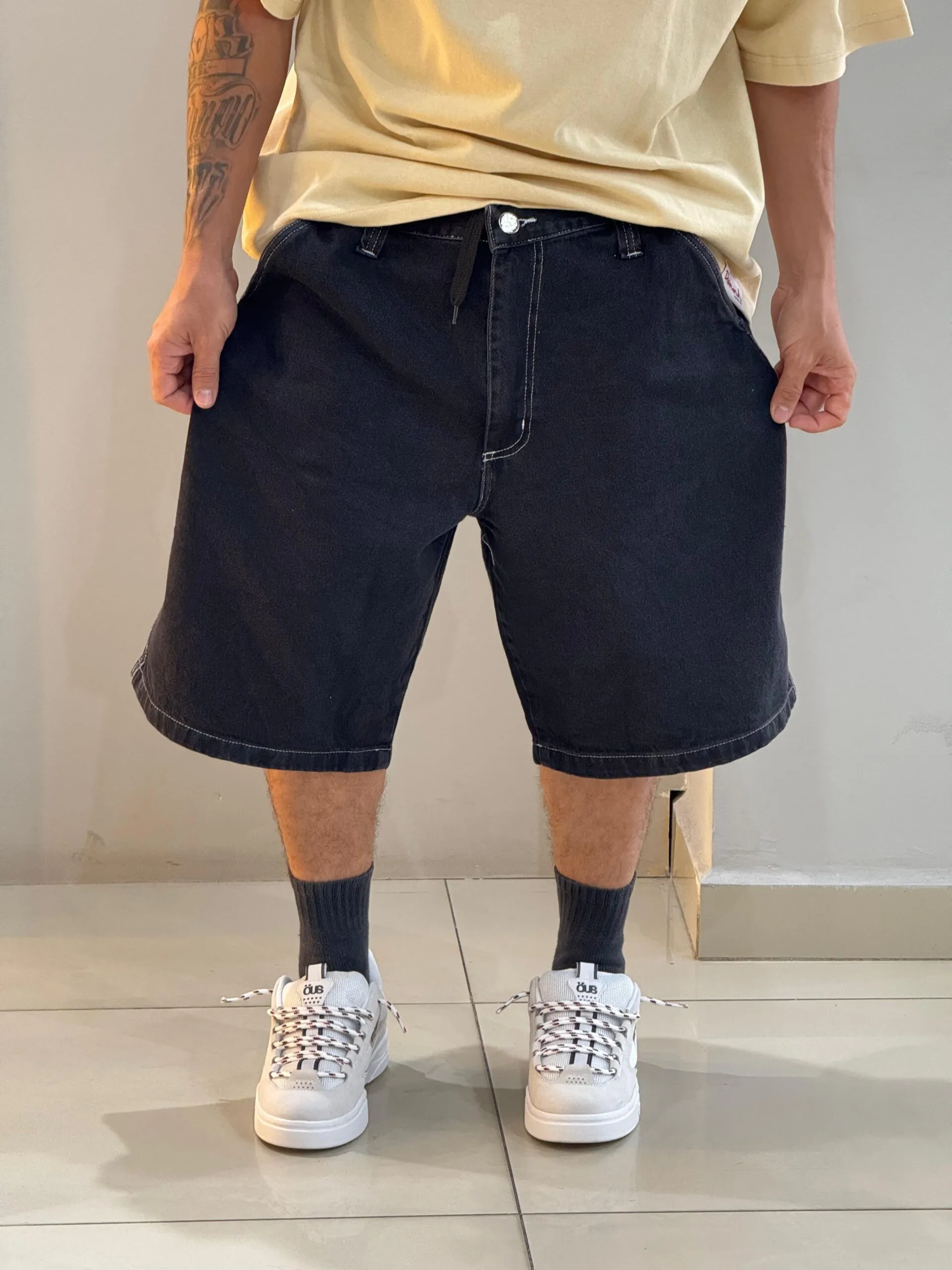 Bermuda Tupode Og Stone Preto - Imagem 4