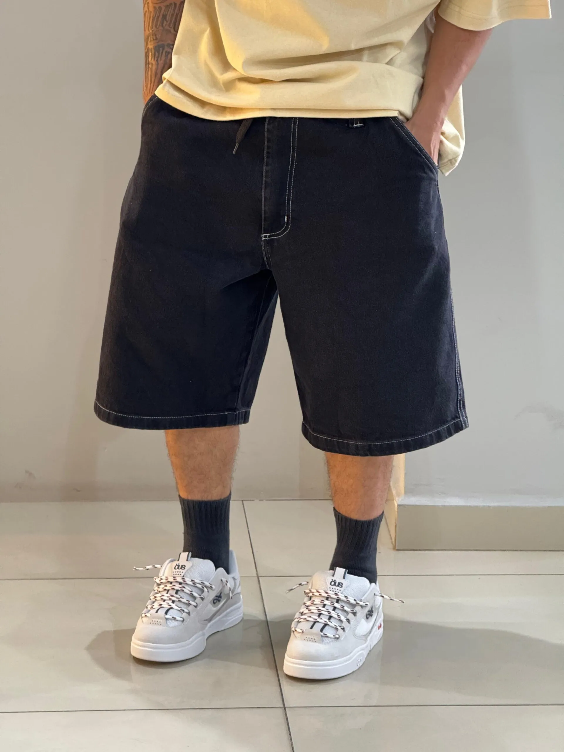 Bermuda Tupode Og Stone Preto - Imagem 2