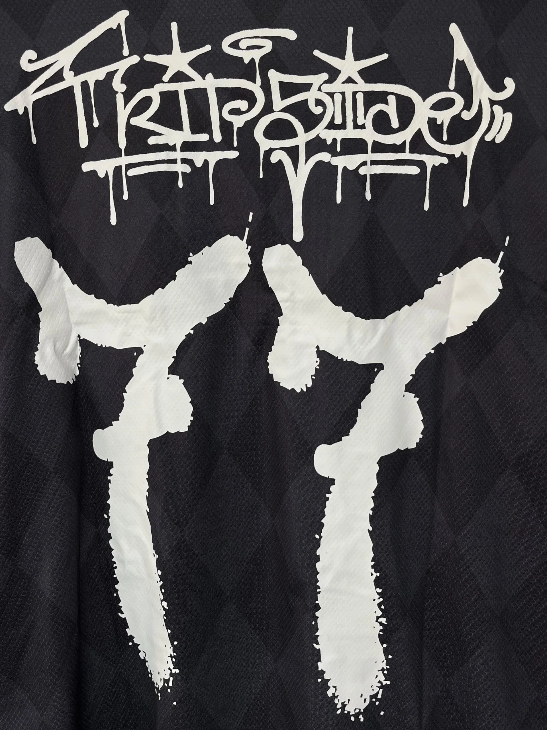 Camiseta Polo Dry Fit Tripside “FC Rabisco” Preto - Imagem 6