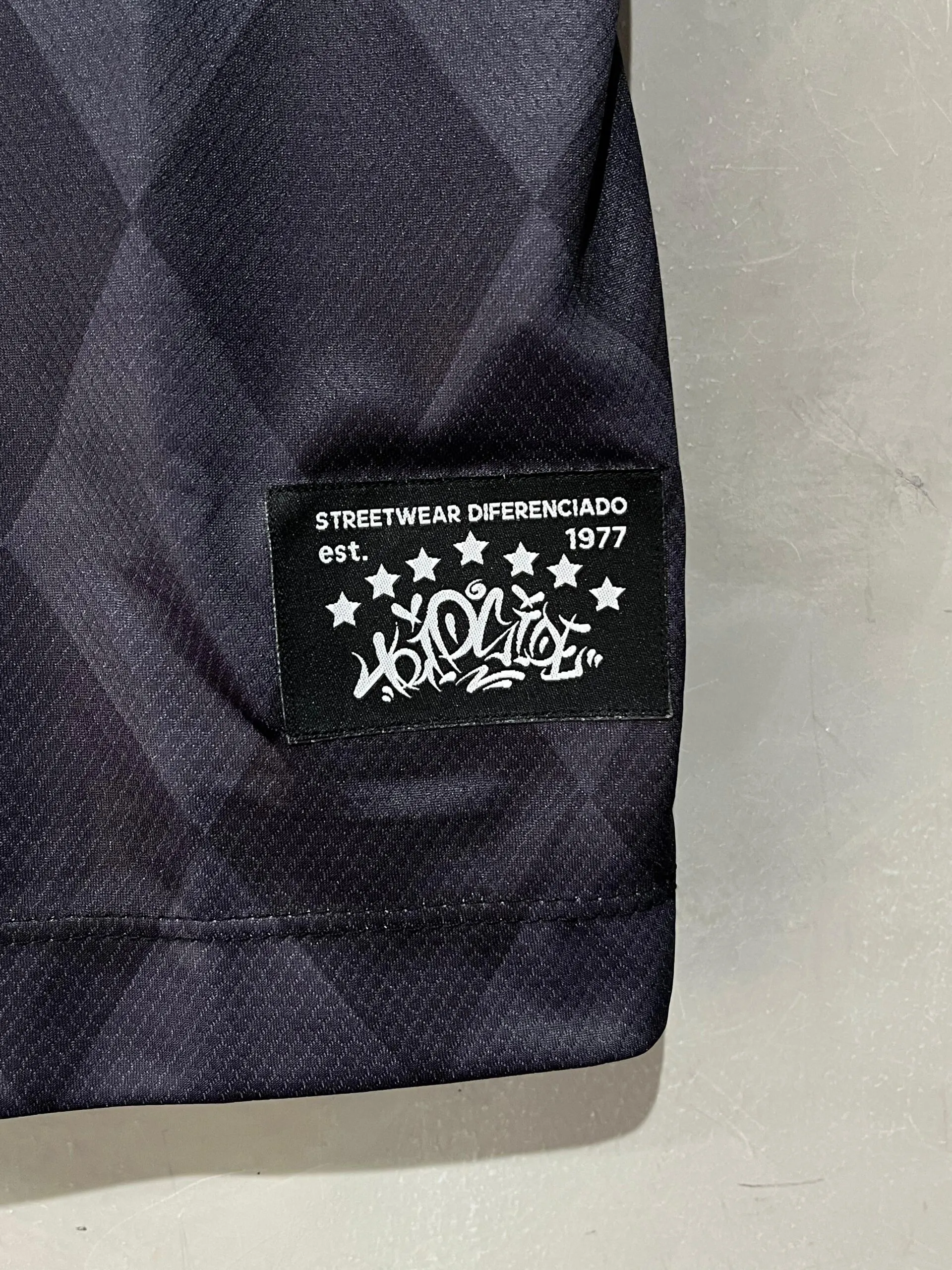 Camiseta Polo Dry Fit Tripside “FC Rabisco” Preto - Imagem 3