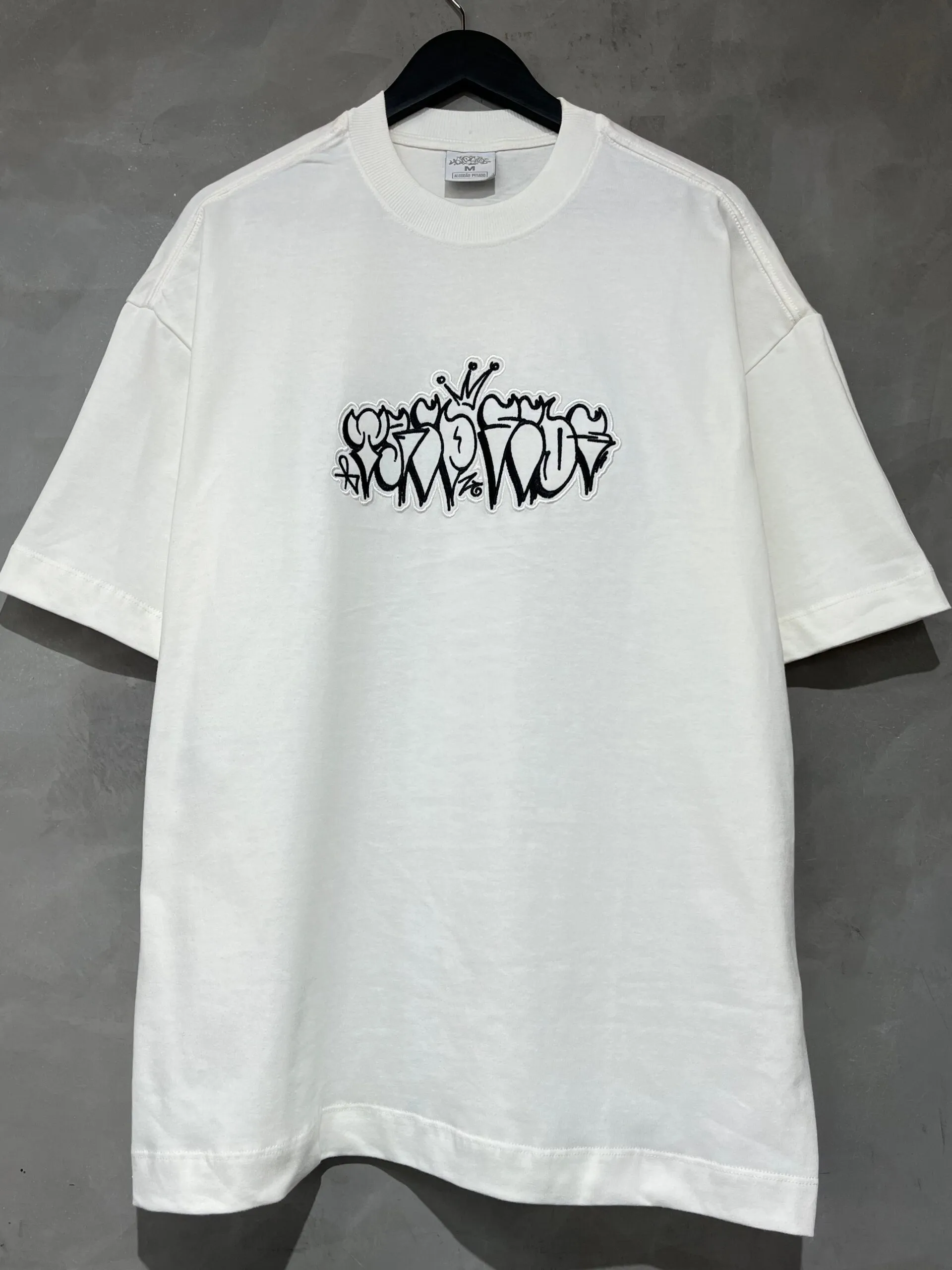 Camiseta Oversized Trip Side Bomb Off White