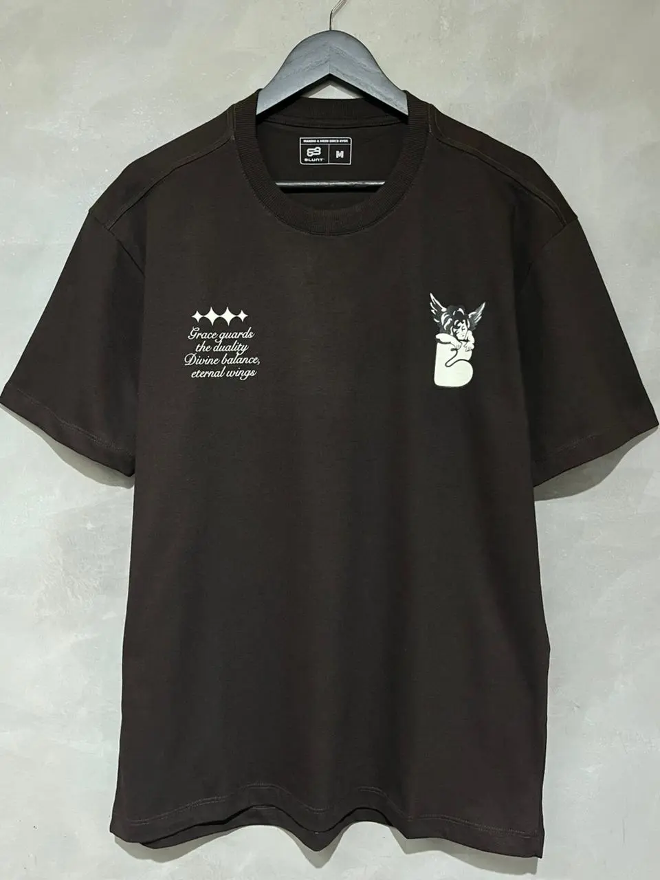 Camiseta Blunt Basica Duality Marrom