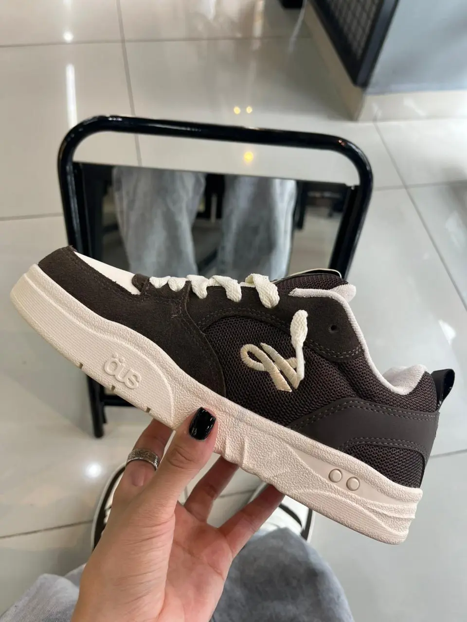 Tênis OUS Fluente Café Chantilly Essencial - Imagem 2