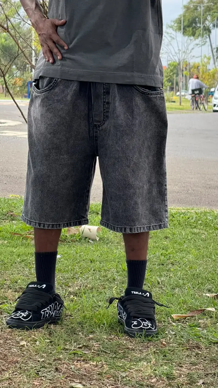 Bermuda Baggy Balão Grafitte - Imagem 3