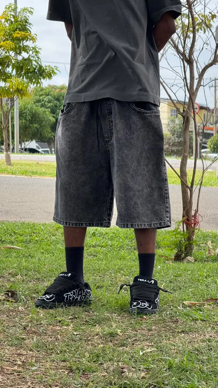 Bermuda Baggy Balão Grafitte - Imagem 4