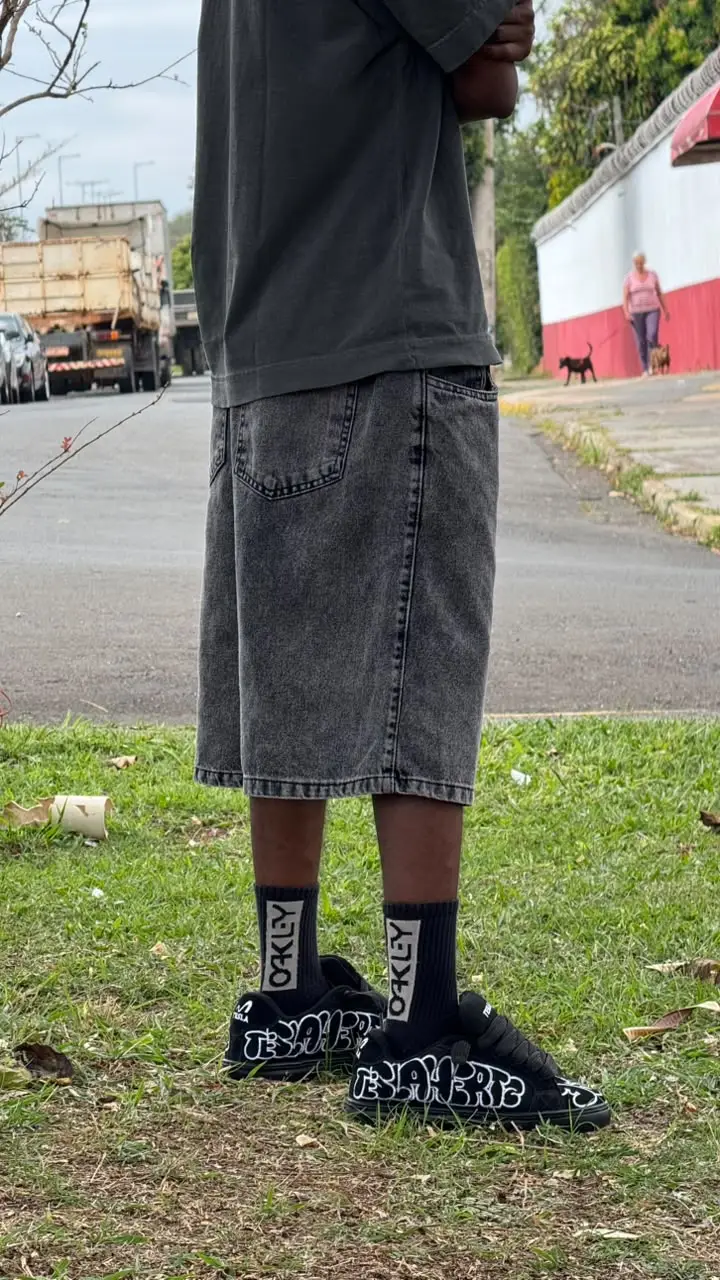 Bermuda Baggy Balão Grafitte - Imagem 6