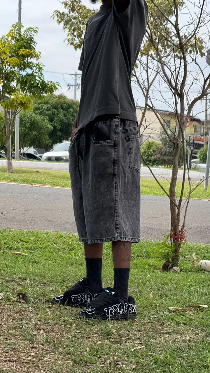 Bermuda Baggy Balão Grafitte - Imagem 7