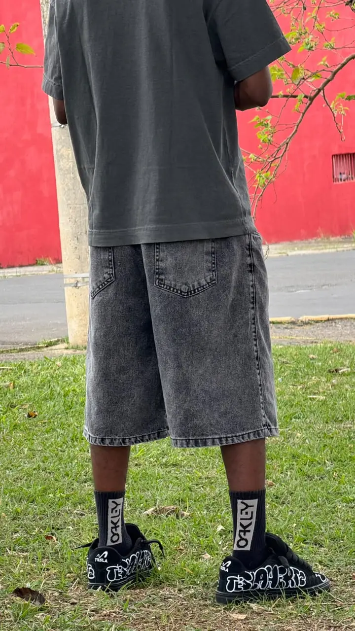 Bermuda Baggy Balão Grafitte - Imagem 9